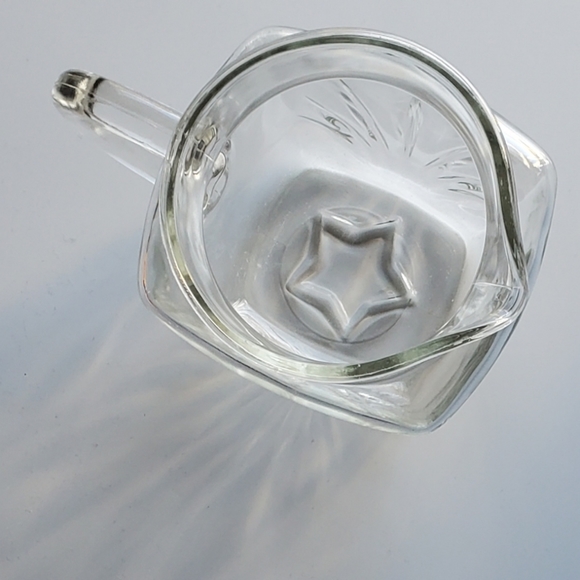 Vntg "Star" Clear 56oz Pitcher by Federal Glass - Picture 9 of 11